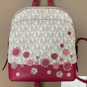 Michael Kors Emmy vanilla Sm backpack